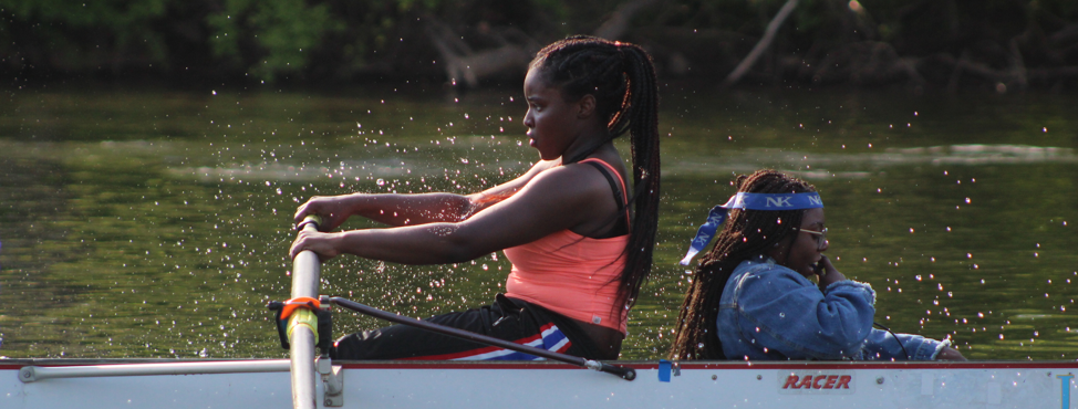 Asata (PCR class of 2021) mid-drive rowing
