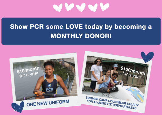 Happy V-Day from PCR. Sign up to become a recurring donor!